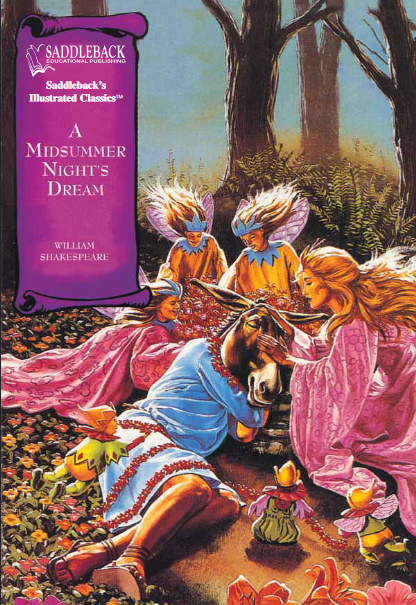 Book cover of A Midsummer Night's Dream by William Shakespeare Book cover of A Midsummer Night's Dream by William Shakespeare